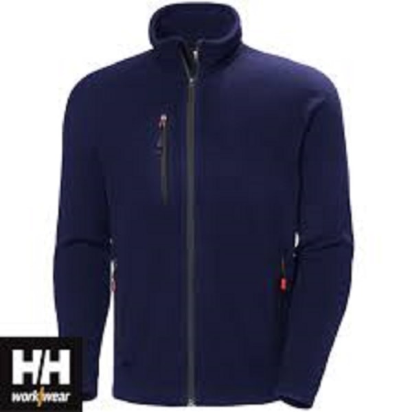 Helly Hansen Unisex vuxen fleecejacka M Marinblå Navy M