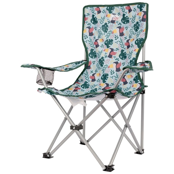 Trespass Barn/Barn Joejoe Campingstol med tropiska blad Multicoloured One Size