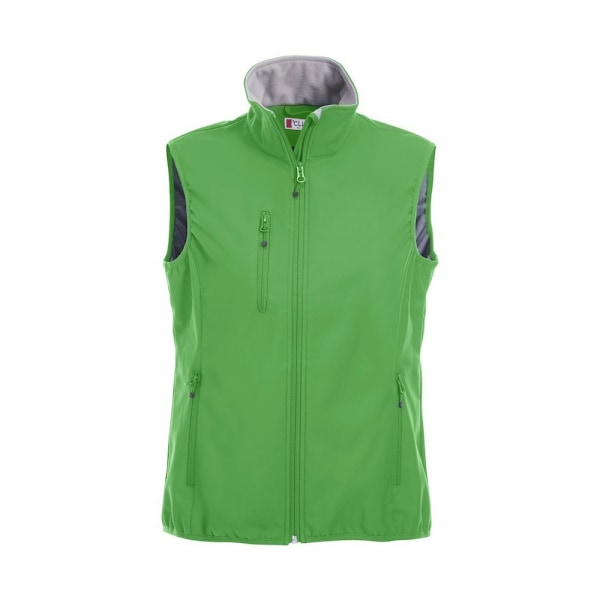 Clique Dam/Kvinnor Enfärgad Softshell Väst XS Äppelgrön Apple Green XS