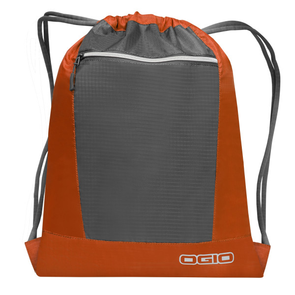 Ogio Endurance Pulse Drawstring Pack Bag One Size Hot Orange/ B Hot Orange/ Black One Size