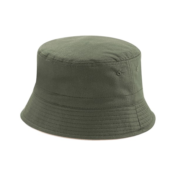 Beechfield Vändbar Bucket Hat L-XL Oliv/Sten Olive/Stone L-XL