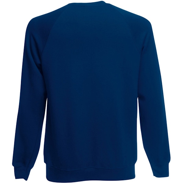 Fruit Of The Loom Barnkläder Unisex Raglanärm Sweatshirt (2-pack) Navy 9-11