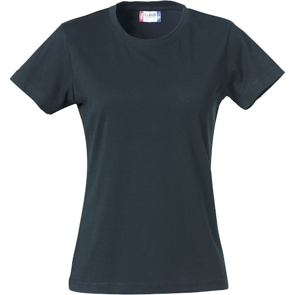 Clique T-shirt för kvinnor/damer, enfärgad, XXL, mörkblå Dark Navy XXL