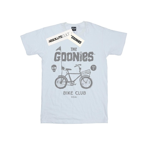 The Goonies Damcykelklubb Bomullspojkvän T-shirt för kvinnor/damer 5X White 5XL