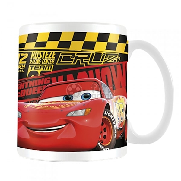 Cars 3 Duo Mug One Size Vit/Röd/Gul White/Red/Yellow One Size