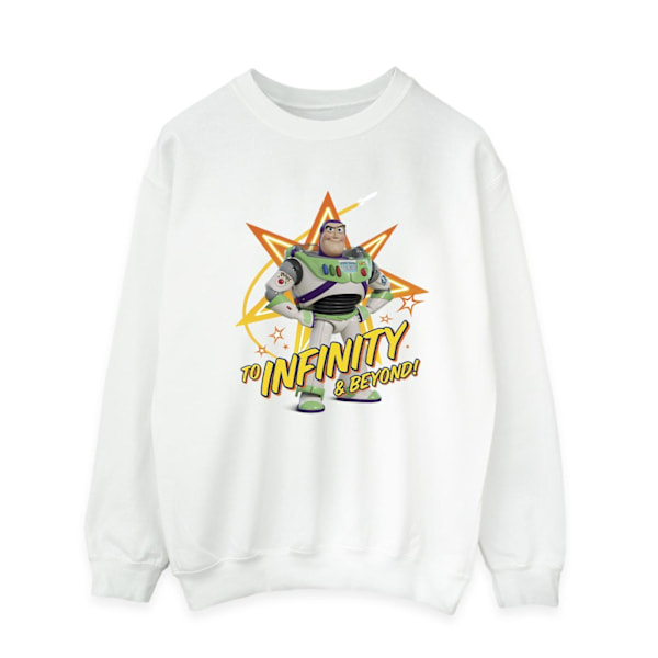 Disney Mens Toy Story Buzz To Infinity Sweatshirt M Vit White M