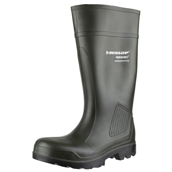 Dunlop D460933 Purofort PRO Icke-säkerhet / Herrstövlar / Vanlig gummi Green 45 EUR