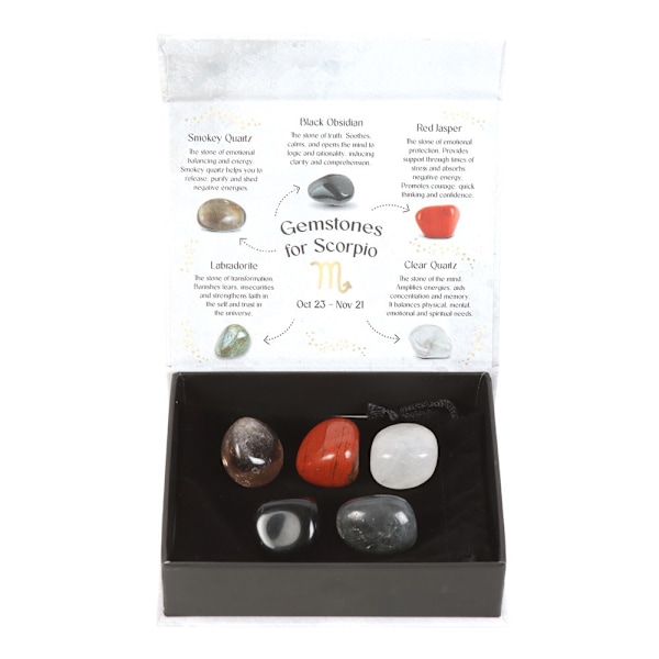 Something Different Scorpio Tumbled Stone (5-pack) One Size Multicoloured One Size