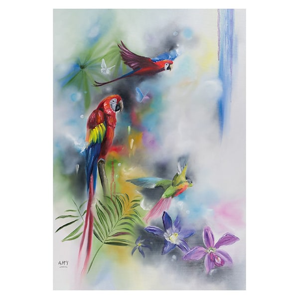 Alison Mcilkenny Tropical Beauty Print 40cm x 30cm Multicoloure Multicoloured 40cm x 30cm