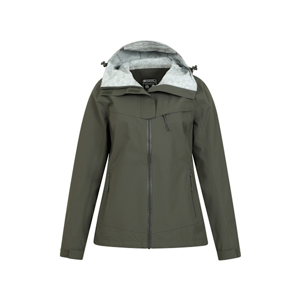 Mountain Warehouse Dam/Damer Arlberg 2.5-lagers vattentät jacka Dark Khaki 10 UK