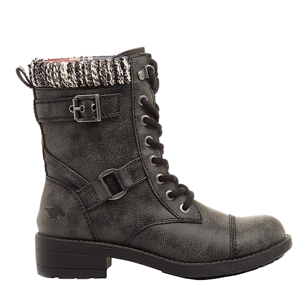 Rocket Dog Dam/Dam Thunder Biker Boots 6 UK Svart Black 6 UK