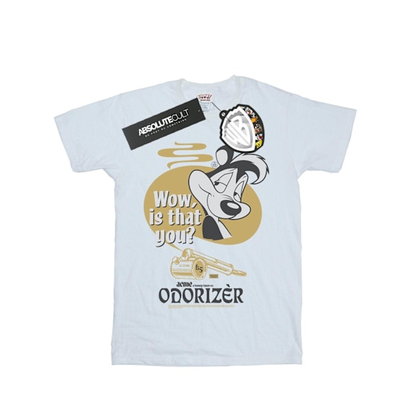 Looney Tunes Dam/Damer Pepe Le Pew Odorizer Bomull Pojkvän White M