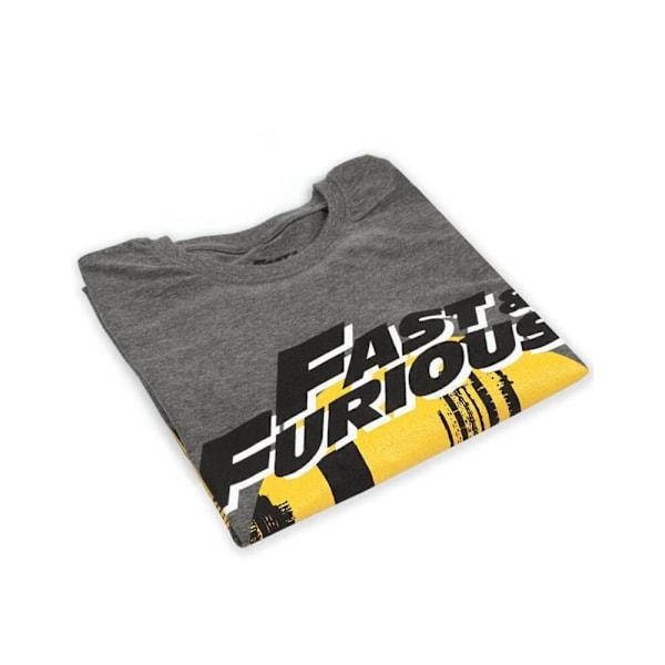 Fast & Furious Herr T-shirt M Charcoal Marl Charcoal Marl M