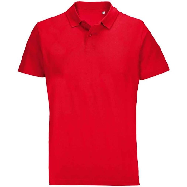 SOLS Unisex Vuxen Pulse Pikétröja 4XL Röd Red 4XL