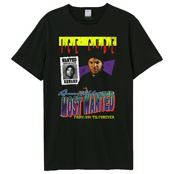 Amplified Unisex Vuxen Amerikkka´s Most Wanted Bootleg Ice Cube Black XXL