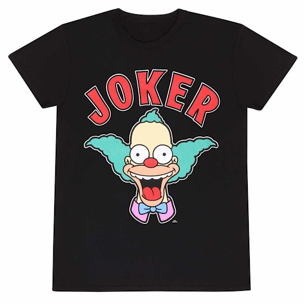 The Simpsons Unisex Vuxen Joker Krusty The Clown T-Shirt 3XL Blå Black 3XL