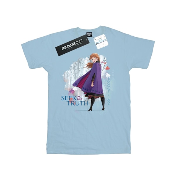 Disney Dam/Damer Frozen 2 Anna Seek The Truth Bomull Pojkvän Sky Blue XL