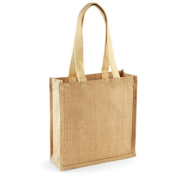 Westford Mill Jute Compact Tote Bag - 10 liter (2-pack) En Natural One Size