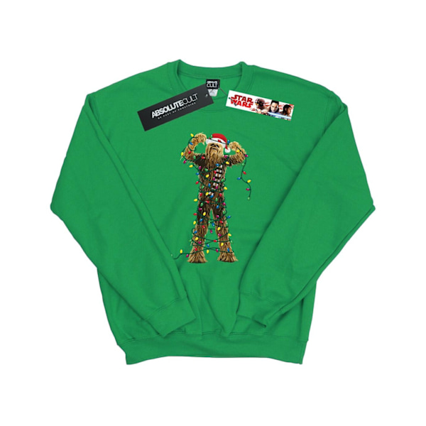 Star Wars Chewbacca Jultröja Herr XXL Irländsk Grön Irish Green XXL