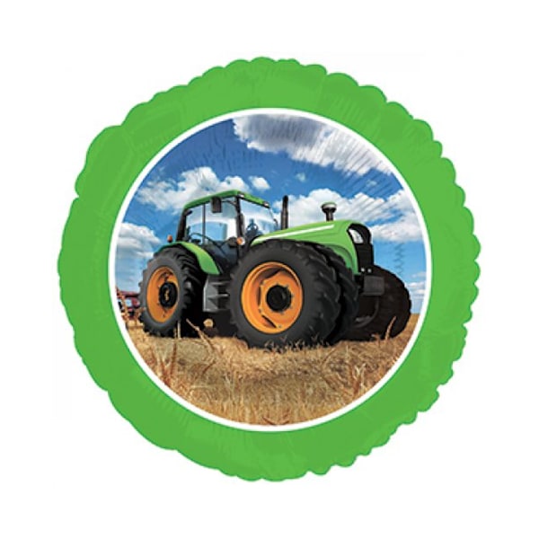 Creative Party Traktor Time Folieballong One Size Flerfärgad Multicoloured One Size