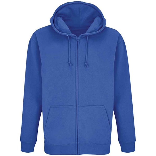 SOLS Unisex Adult Carter Full Zip Hoodie 3XL Royal Blue Royal Blue 3XL