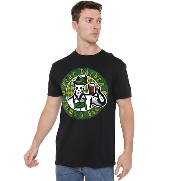 Hell Fest Herr Fear Garden T-Shirt 4XL Svart Black 4XL