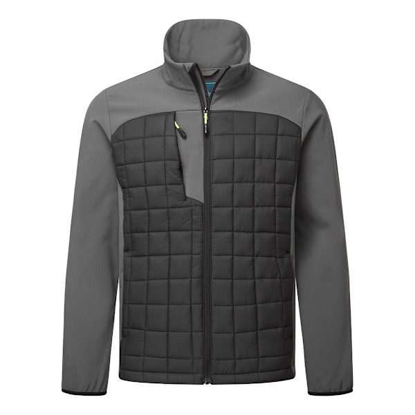 Portwest Unisex Vuxen PW3 Hybridjacka S Zoom Grå Zoom Grey S