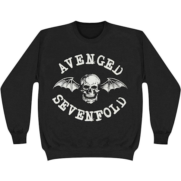 Avenged Sevenfold Unisex Adult Death Bat Sweatshirt L Svart Black L