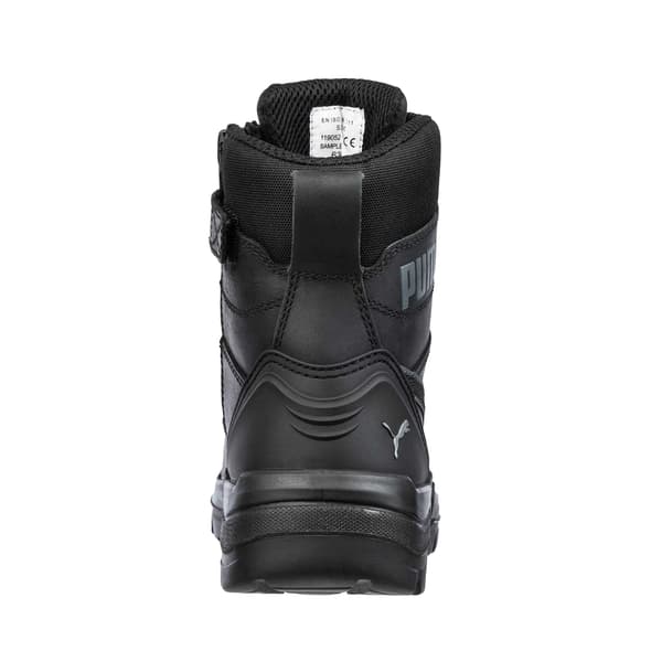 Puma Safety Herr Conquest CTX Höga Säkerhetskängor i Läder 8.5 UK Black 8.5 UK