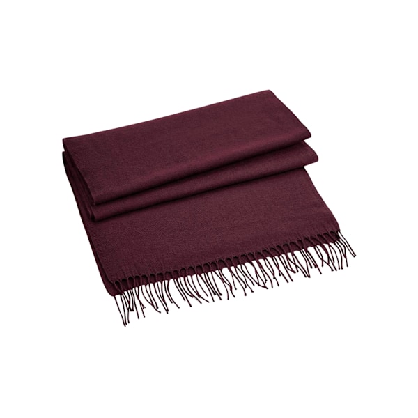 Beechfield Unisex Vuxen Klassisk Vävd Halsduk En Storlek Bourgogne Burgundy One Size