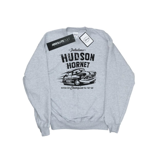 Disney Mens Cars Hudson Hornet Sweatshirt L Sports Grey Sports Grey L