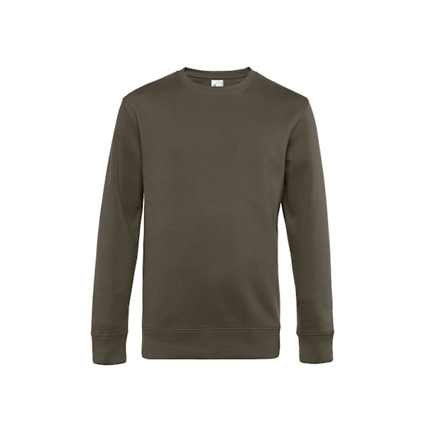 B&C Herr King Crew Neck Sweater XS Khaki Khaki XS