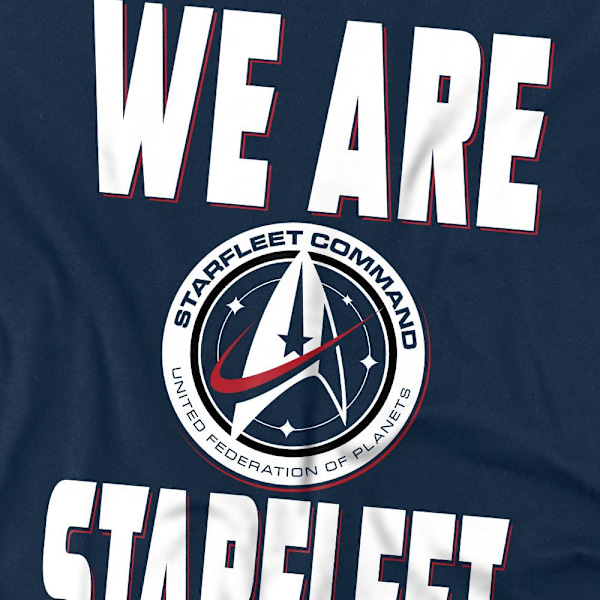 Star Trek: Discovery Herr We Are Starfleet T-Shirt 3XL Marinblå Navy 3XL