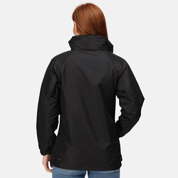 Regatta Dam/Dam Waterproof Vindtät Jacka (Fleecefodrad Black 10