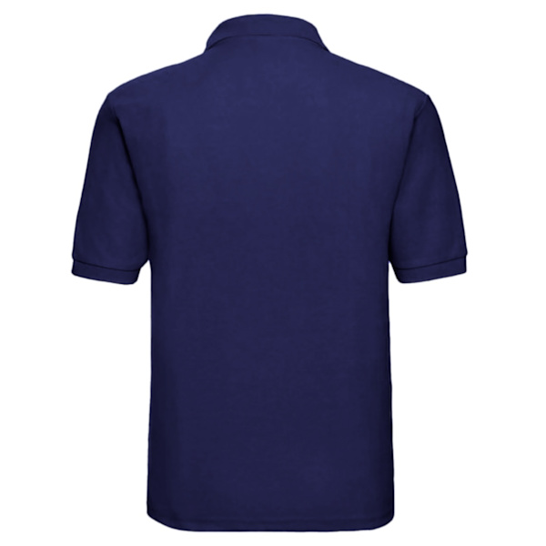 Russell Herr Classic Kortärmad Polycotton Pikétröja 2XL Lila Purple 2XL