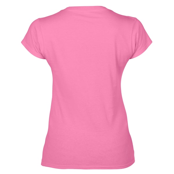 Gildan Dam/Dam Soft Style V-halsad T-shirt M Azalea Azalea M