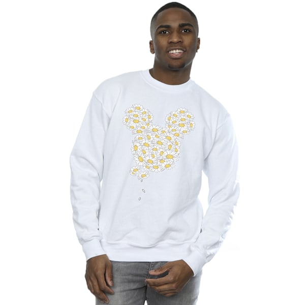 Mickey Mouse Herr Kamomill Huvud Tröja S Vit White S