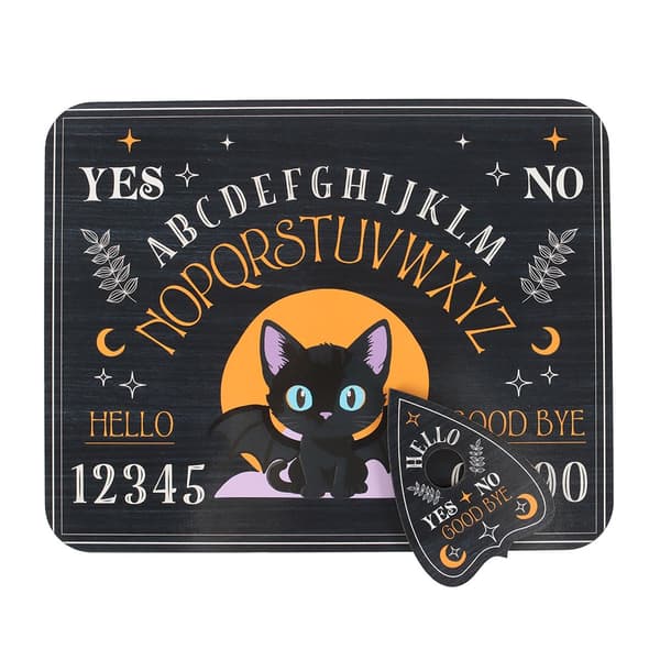 Something Different Söt och Läskig Fladdermus-Katt Talking Board One S Black One Size