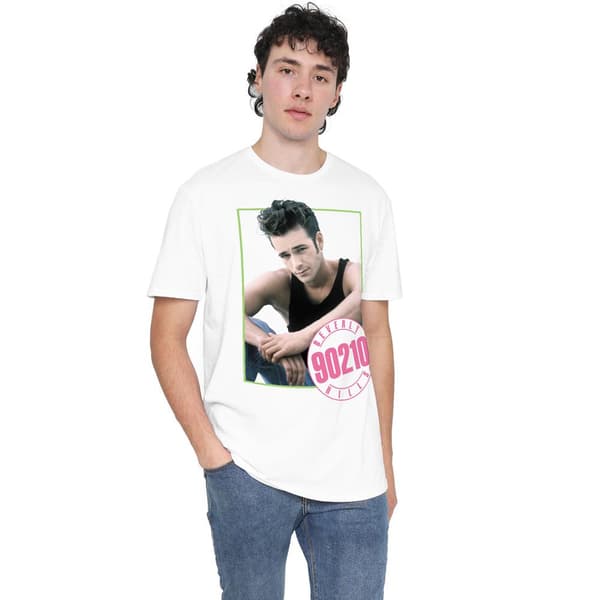 90210 Herr Dylan T-Shirt L Vit White L