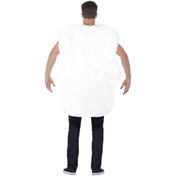Smiffys Unisex Vuxen Äggdräkt One Size Vit White One Size