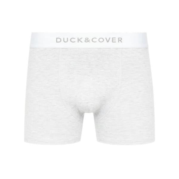 Duck and Cover Herr Sagnet Boxershorts (3-pack) M Grå/Vit Grey/White/Black M