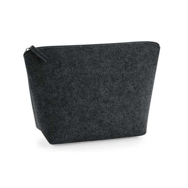 Bagbase Filtväska 12,5cm x 6cm x 16cm Kolgrå Melange Charcoal Melange 12.5cm x 6cm x 16cm