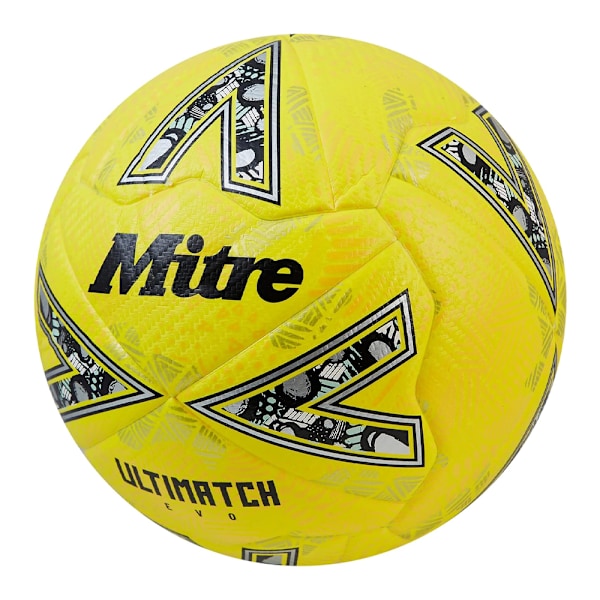 Mitre Ultimatch Evo 2024 Fotboll 4 Gul Yellow 4