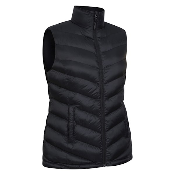 Mountain Warehouse Dam Gilet med Fuskäl, Seasons, Dam Black 14 UK