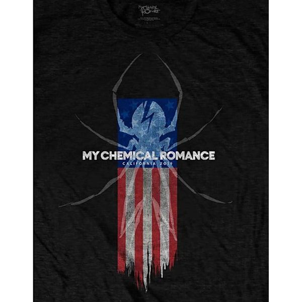 My Chemical Romance Unisex Vuxen Spindel T-shirt XL Svart Black XL