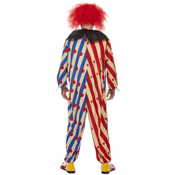 Smiffys Herr Läskig Clown Kostymset M Röd/Blå/Vit Red/Blue/White M