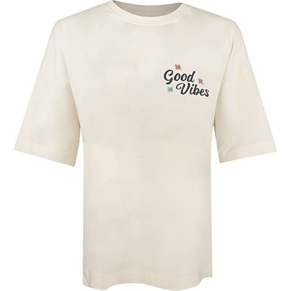 Garfield Dam/Dam Good Vibes Oversized T-shirt M Vintage W Vintage White/Orange/Blue M
