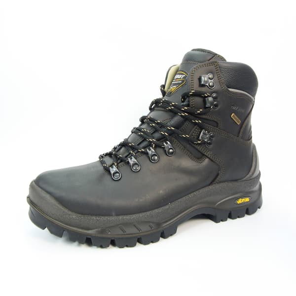 Grisport Crusader Waxy Leather Wide Walking Boots 10.5 UK Brown 10.5 UK
