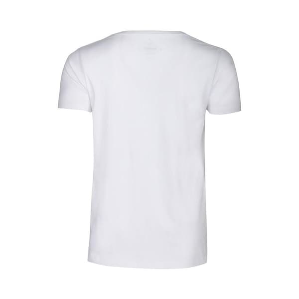 James Harvest Whailford V-ringad T-shirt för män M Vit White M
