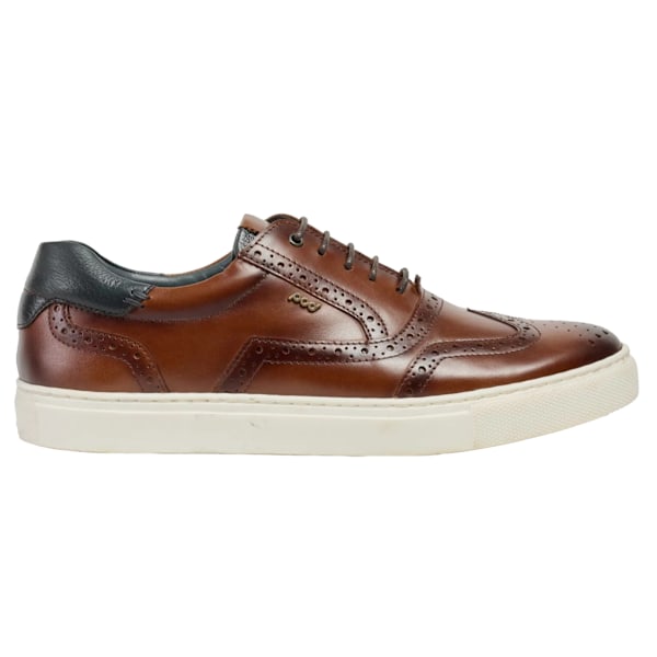 POD Herr Dobbs Läder Brogues 8 UK Tan Tan 8 UK
